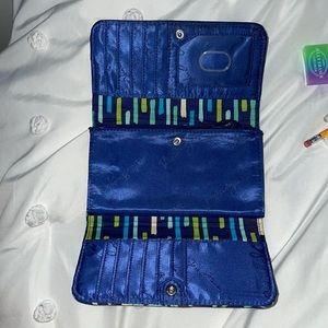vera bradley flower wallet